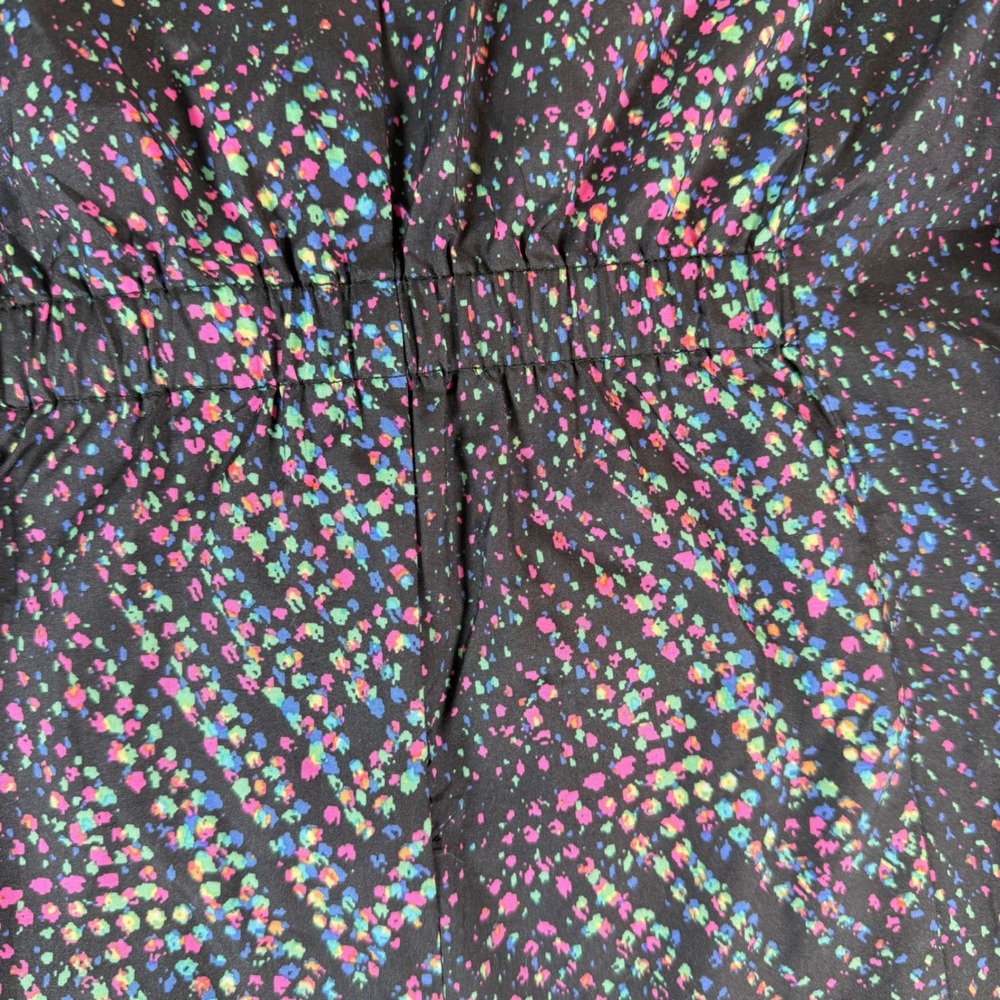 Adidas Kids Lightweight Jacket Rainbow Dot Print Full Zip Size 7-8‎ Gorpcore - Picture 4 of 12